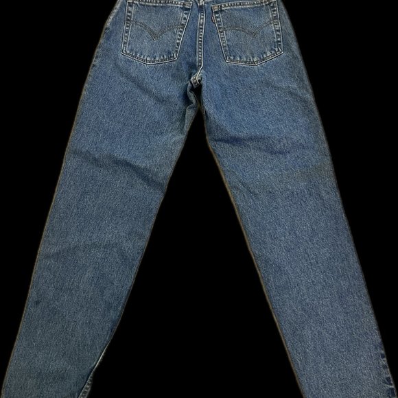 VTG Vintage Levi's 550 Mom Jeans Women's 8 Relaxed Fit Tapered Leg USA Made - Picture 3 of 5